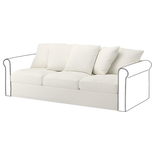 HÄRLANDA Sofa section, Inseros white