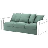 HÄRLANDA Sofa section, Ljungen light green