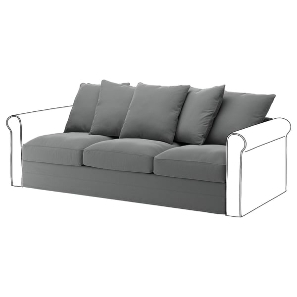 HÄRLANDA Sofa section, Ljungen medium gray
