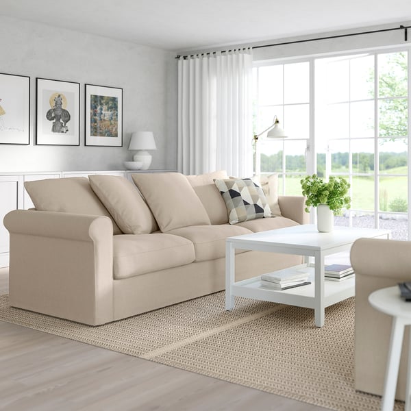 HÄRLANDA Sofa, Sporda natural