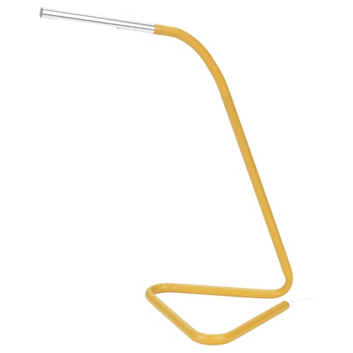 Harte Led Work Lamp Yellow Silver Color Ikea