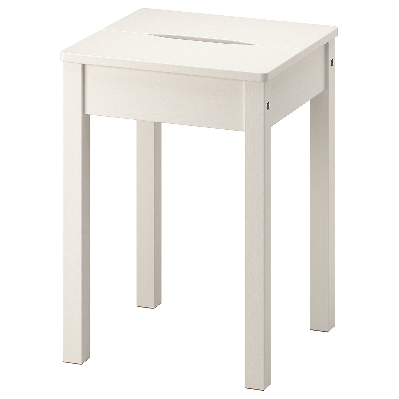 HAUGA stool, white - IKEA CA