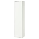 HAVBÄCK High cabinet with doors, white, 18x15x77 "