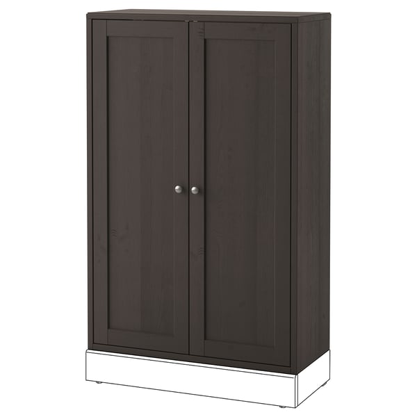HAVSTA dark brown, 317/8x133/4x483/8" (81x35x123 cm) IKEA CA