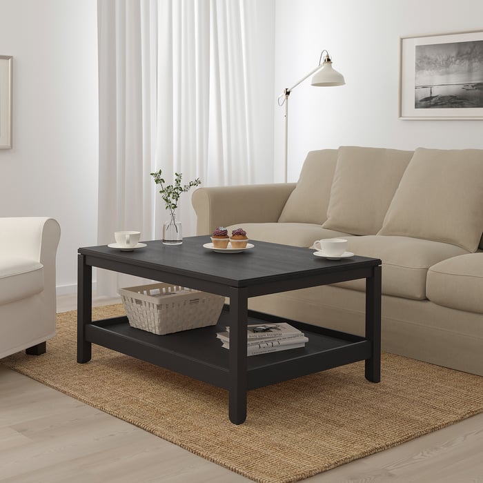 HAVSTA coffee table, dark brown, 100x75 cm (393/8x291/2") IKEA CA
