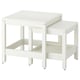 HAVSTA Nesting tables, set of 2, white - IKEA CA