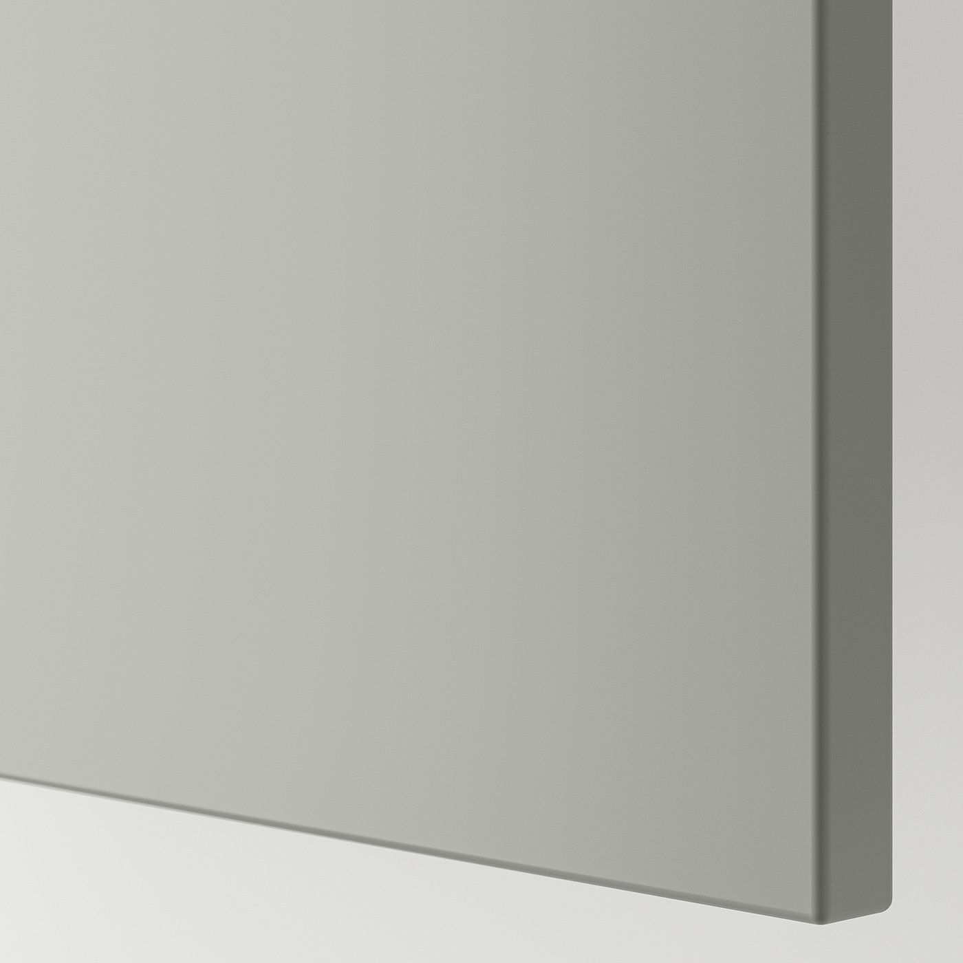 HAVSTORP drawer front, light gray, 76x13 cm (30x5