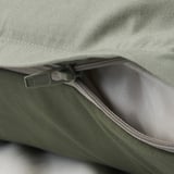 HEDFRYLE Comforter set, green, Twin/Twin X-long
