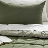 HEDFRYLE Comforter set, green, Twin/Twin X-long