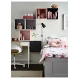 HEKTAR Wall/clamp spotlight, dark gray