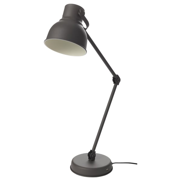 HEKTAR Work lamp, dark gray