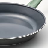 HEMLAGAD 6-piece cookware set, non-stick coating light gray-green/gray