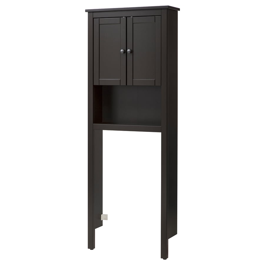 HEMNES Bathroom shelf unit, blackbrown, 291/8x97/8x78" (74x25x198 cm