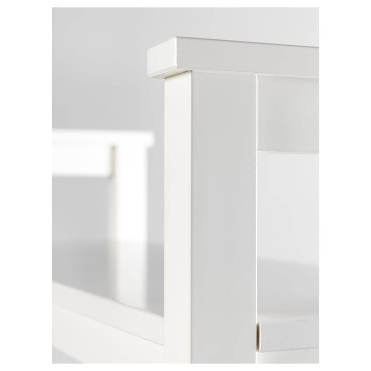 HEMNES bench with shoe storage, white, 85x32x65 cm (331/2x125/8x255/8") IKEA CA