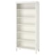 HEMNES Bookcase, white stain, 35 3/8x77 1/2 "