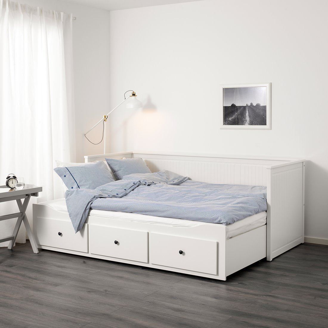 HEMNES Daybed frame with 3 drawers, white, Twin IKEA