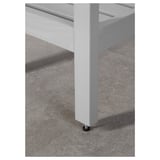 HEMNES Shelf unit, gray, 16 1/2x67 3/4 "