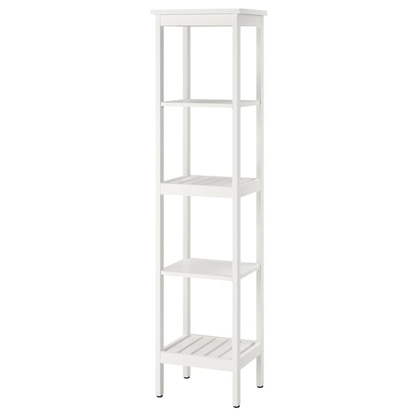 HEMNES Shelf unit, white, 16 1/2x67 3/4 "