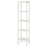 HEMNES Shelf unit, white, 16 1/2x67 3/4 "
