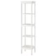 HEMNES Shelf unit, white, 16 1/2x67 3/4 "