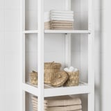 HEMNES Shelf unit, white, 16 1/2x67 3/4 "