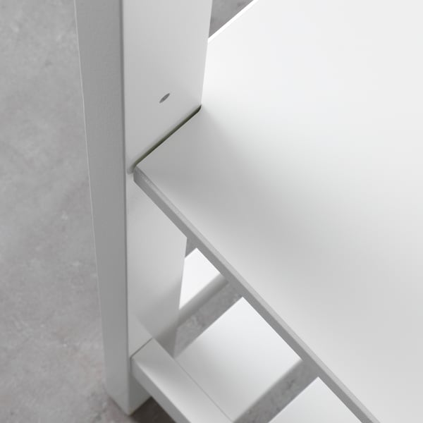 HEMNES Bathroom shelf unit, white, 291/8x97/8x78 - IKEA