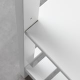 HEMNES Shelf unit, white, 16 1/2x67 3/4 "