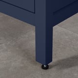 HEMNES Sink cabinet with drawers, blue, 30x32 3/8 "