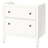HEMNES Sink cabinet with drawers, white, 30x32 3/8 "