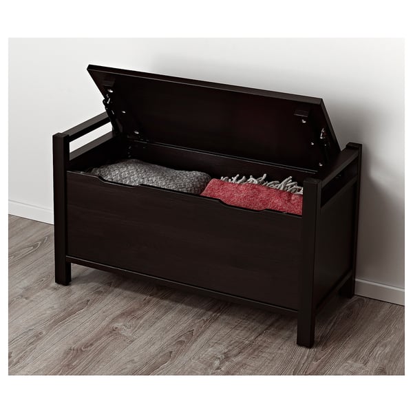 HEMNES Storage bench, blackbrown IKEA