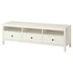 HEMNES TV bench, white stain, 72x18 1/2x22 1/2 "