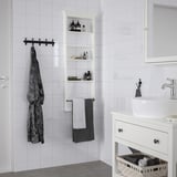 HEMNES Wall shelf, white, 16 1/2x46 1/2 "