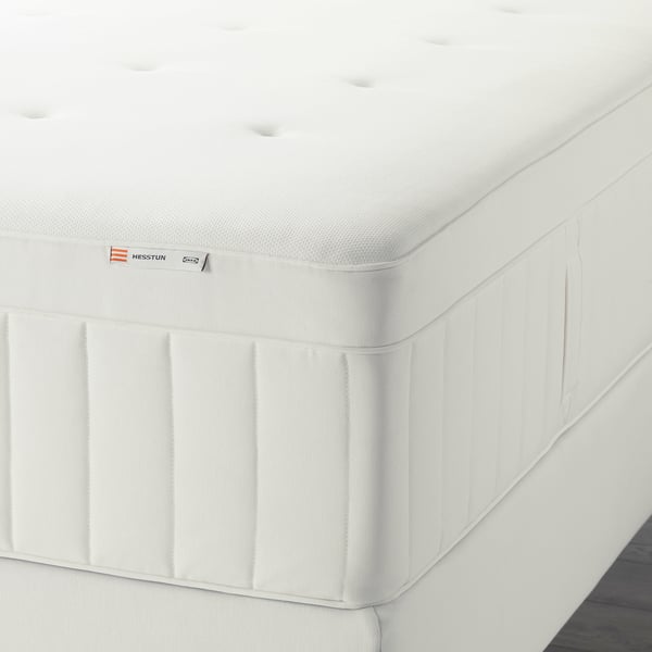 Hesstun Eurotop Mattress Firm White Queen Ikea