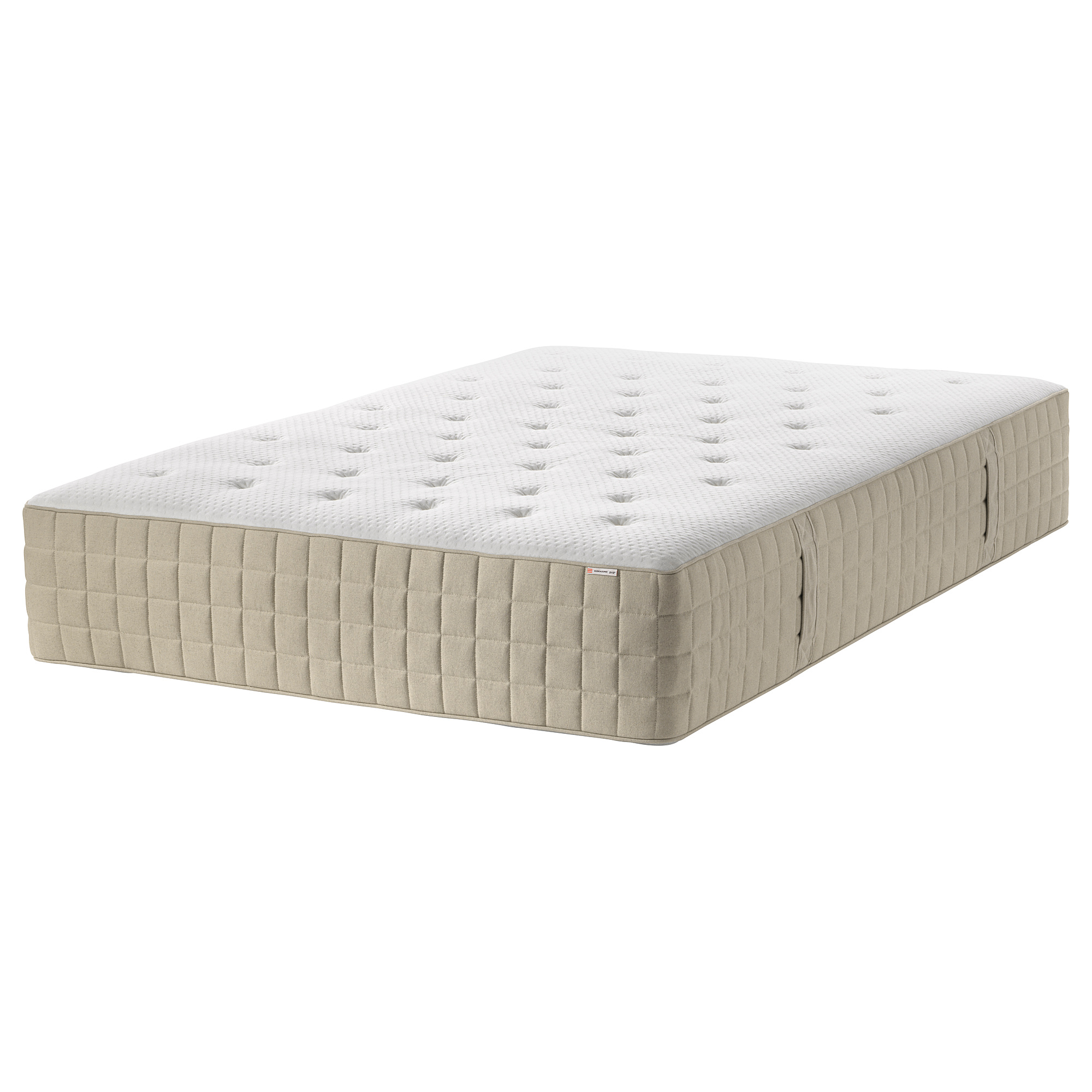 HIDRASUND Pocket spring mattress, firm/natural, Full IKEA