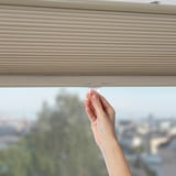 HOPPVALS cellular blind, beige, 58.5x163 cm (23x64") - IKEA CA