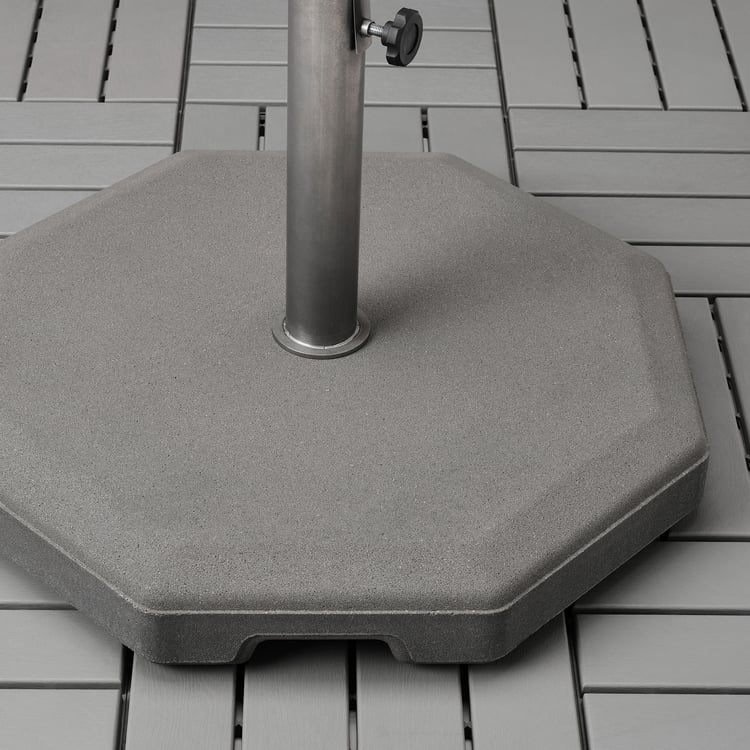 HUVÖN umbrella base, gray, 56x56 cm (22x22") IKEA CA