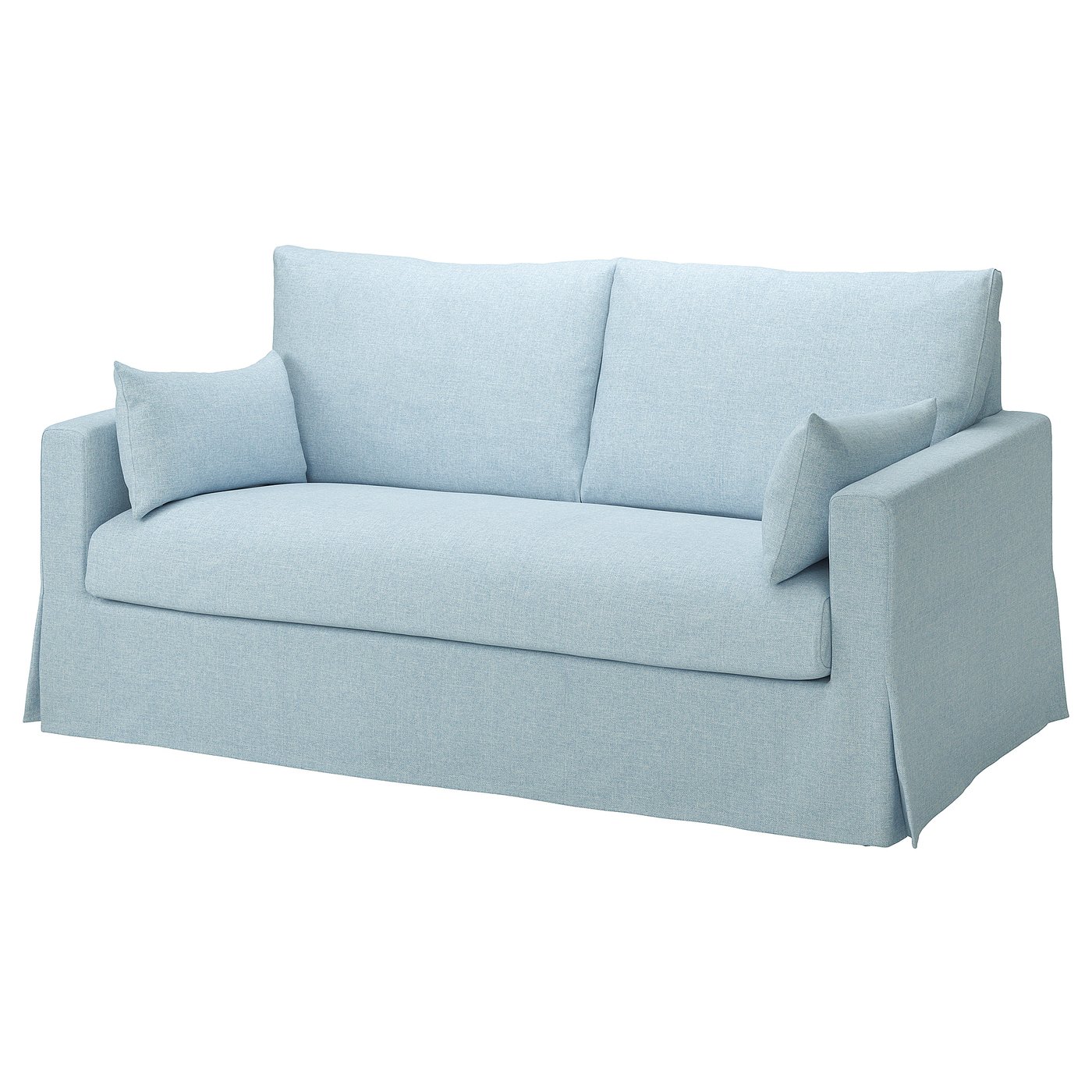 HYLTARP sofabed, Kilanda pale blue - IKEA CA