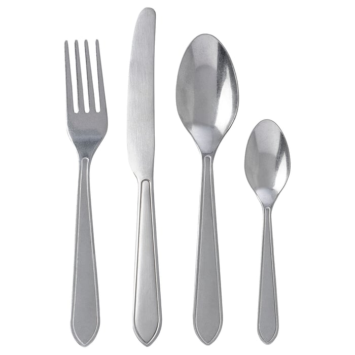 IDENTITET 16piece cutlery set, stainless steel IKEA CA