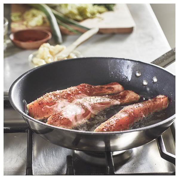 IKEA 365+ Frying pan, stainless steel/non-stick coating, 9 "