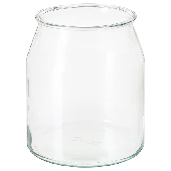 IKEA 365+ Jar, round/glass, 112 oz