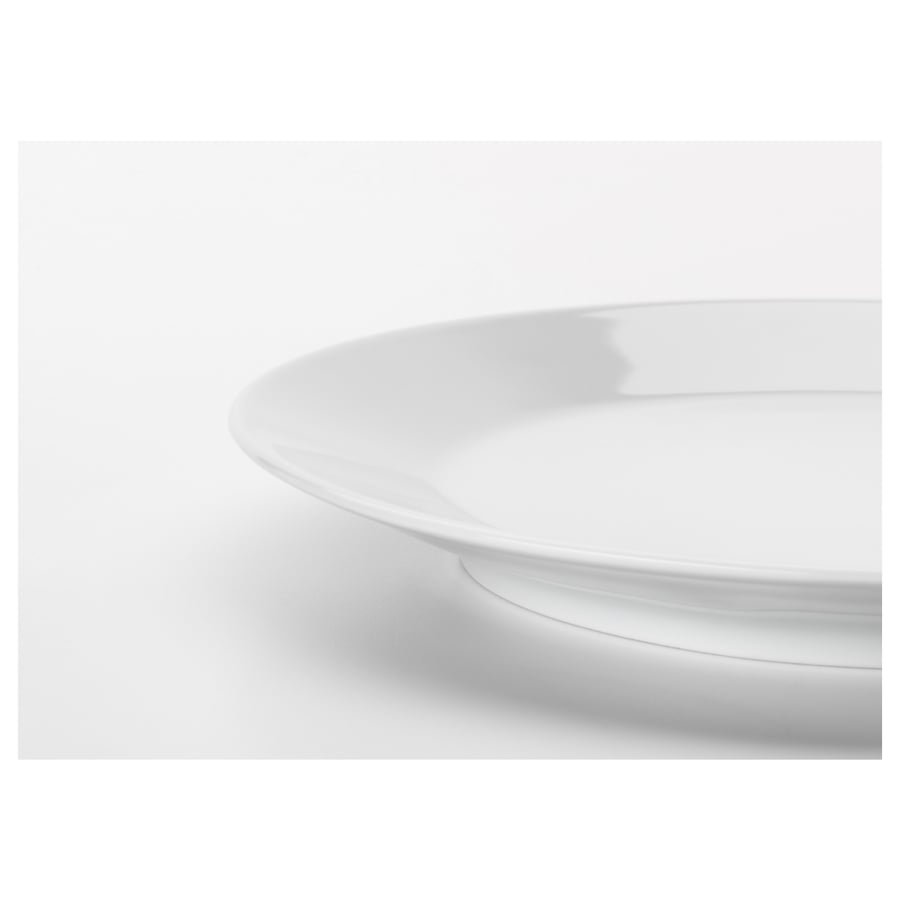 IKEA 365+ plate, white, 27 cm (11") IKEA CA