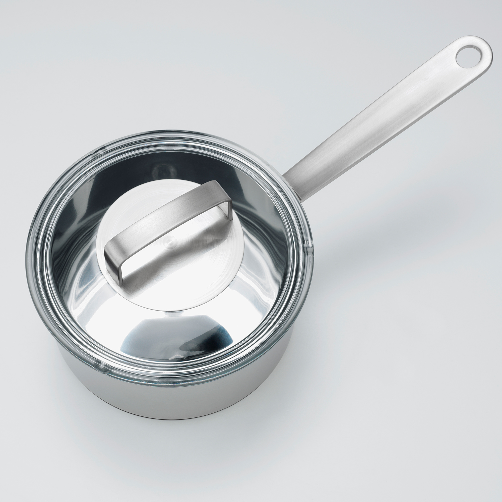IKEA 365+ Saucepan with lid, stainless steel/glass, 2.1 qt (2 l) IKEA