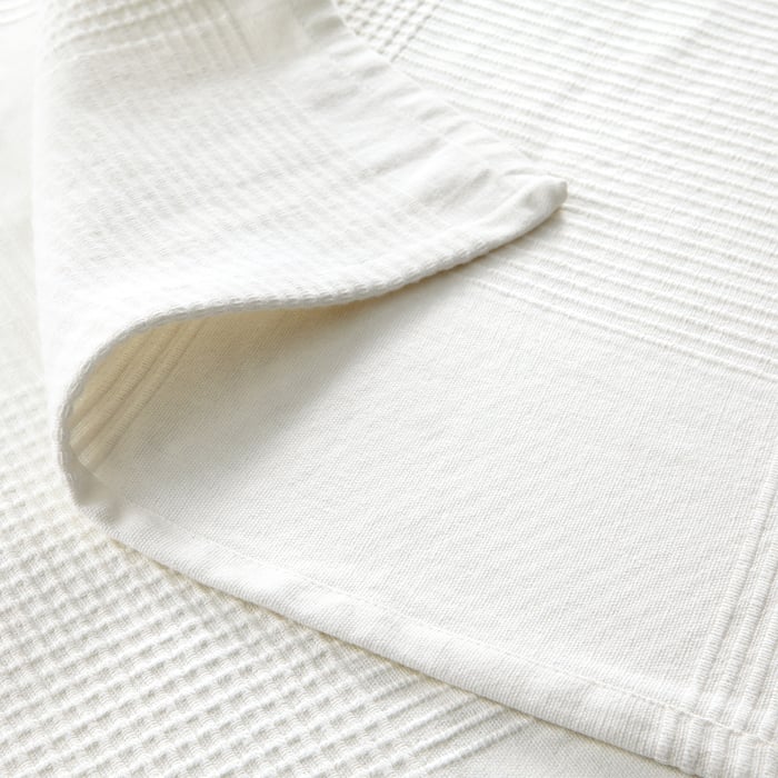 INDIRA bedspread, white, 150x250 cm (59x98") IKEA CA