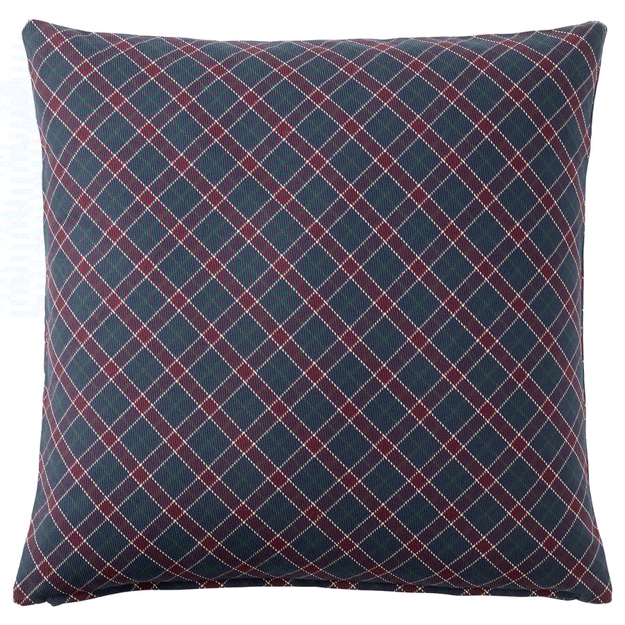 INGERILSE Cushion cover, blue/red, 20x20" (50x50 cm) IKEA CA