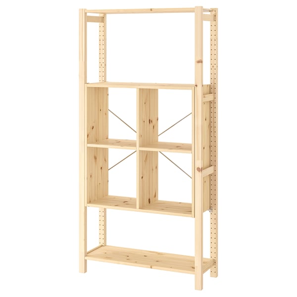 IVAR Shelving unit, 35x11 3/4x70 1/2 "