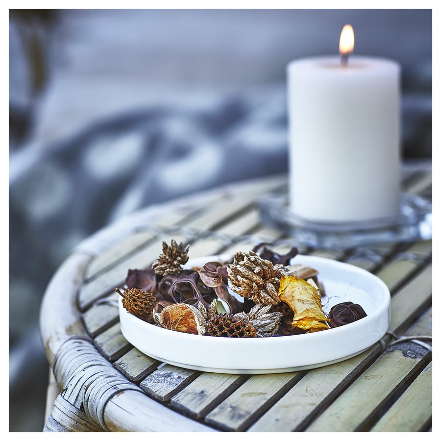 JÄMLIK scented potpourri, Vanilla/light beige, 90 g (3 oz) IKEA CA