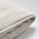 JÄRPÖN Cover for chair pad, outdoor white, 19 5/8x19 5/8 "