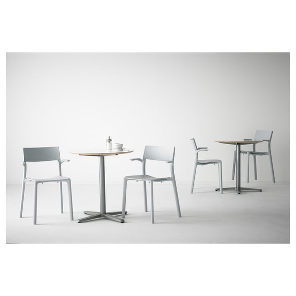 JANINGE Armchair, gray IKEA