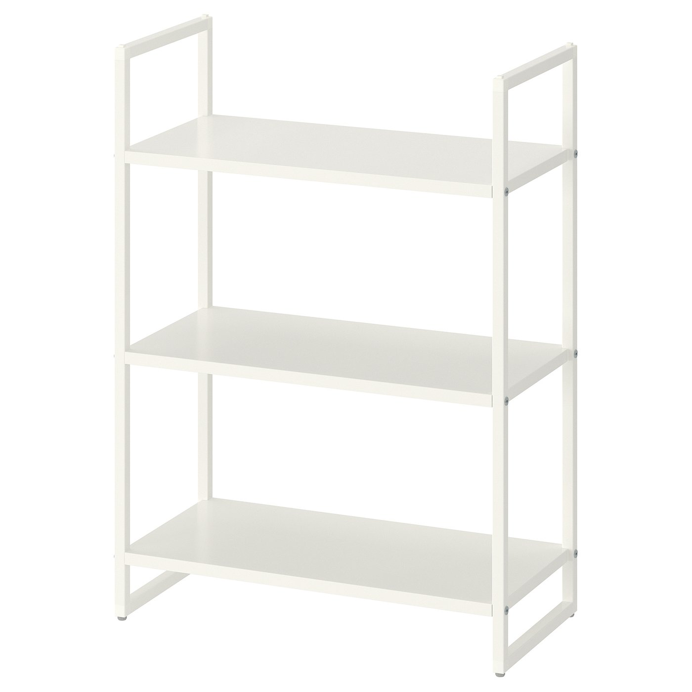 JONAXEL shelf unit, white, 25x51x70 cm (97/8x201/8x271/2