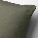 JORDTISTEL Cushion cover, gray-green, 20x20 "